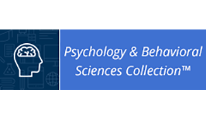 Psychology and Behavioral Sciences Collection database graphic